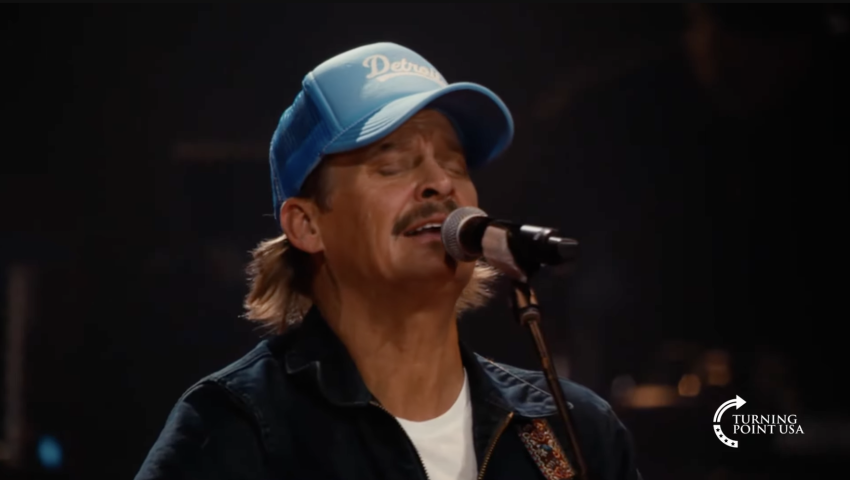 Kid Rock shares Gospel message during TPUSA halftime show with ‘Til’ You Can’t’ cover