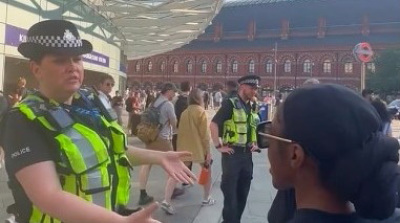 British police officer rebukes street evangelists: 'I just think it's all wrong'