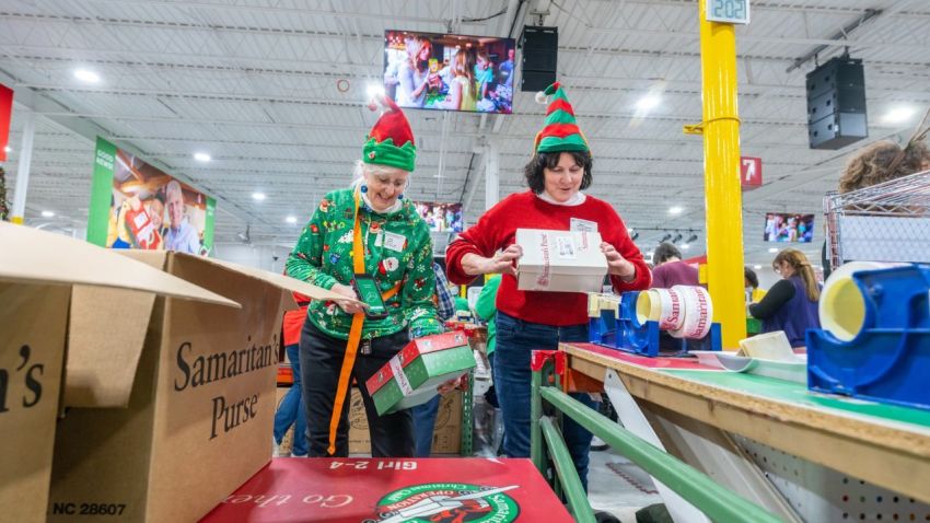Operation Christmas Child aims to give over 12 million gift boxes to kids in need, opens new facility
