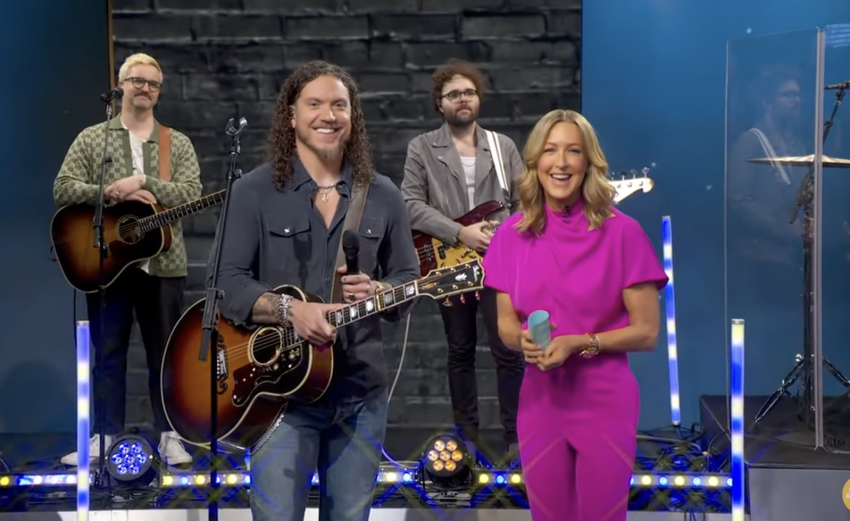 Brandon Lake leads worship on GMA, jokes he and Maury Povich 'tell people who the father is'