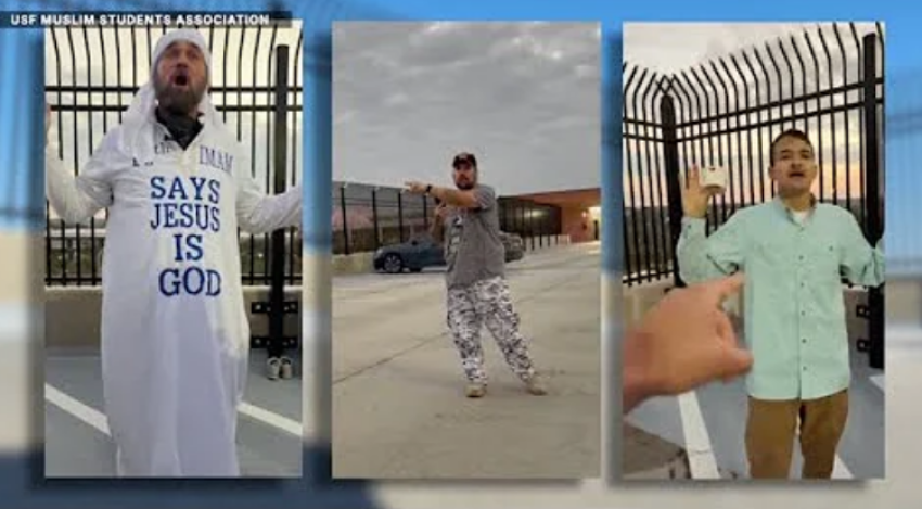 Street evangelists charged with misdemeanors, accused of disrupting Muslim prayer event in Florida