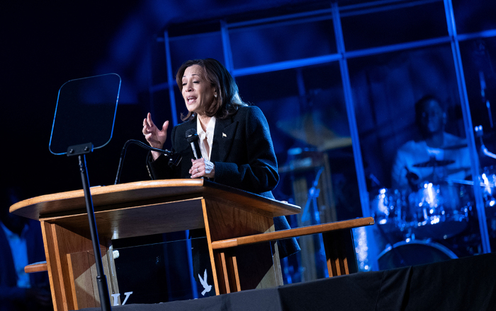 Kamala Harris hailed as ‘phenomenal servant of God’ as she speaks from Galatians 6 at NC megachurch