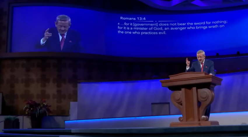 Pastor Robert Jeffress warns Christians of 'intensely corrupt' political parties ahead of America's 250th anniversary