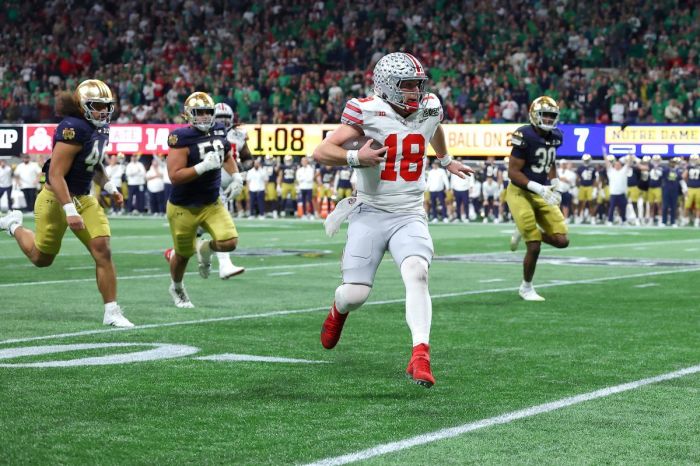 Ohio State, Notre Dame stars give God glory after championship game: 'Strengthen each other in our faiths'